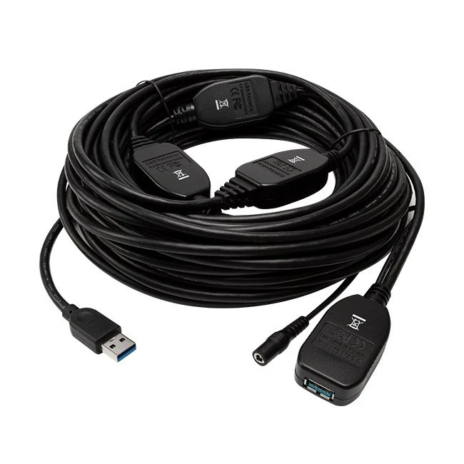 20m Active USB3.0 Extension Cable Nrog DC Chaw nres nkoj