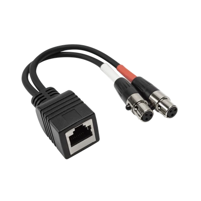 Customized RJ45 Poj Niam Rau Dual XLR Poj Niam Cable