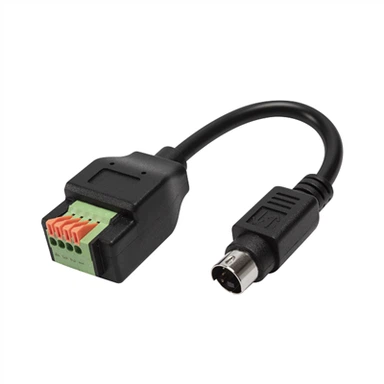 S-Video 4 Pin Mini DIN Connector Rau Terminal Thaiv Adapter Cable